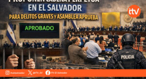 Proponen cadena perpetua para delitos graves y Asamblea aprueba
