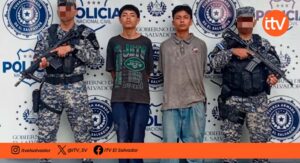 Capturan a dos presuntos pandilleros denunciados en redes sociales