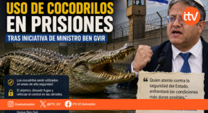 Israel autoriza uso de cocodrilos en prisiones tras iniciativa de ministro Ben Gvir