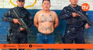 Capturan a presunto sicario del Barrio 18