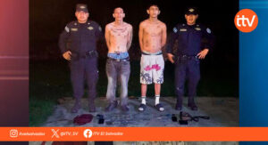 Capturan a dos jóvenes con marihuana y metanfetamina en Opico